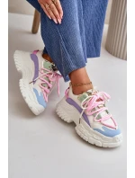 Dámské tenisky na masivní podrážce model 21667390 - Boto Dámské tenisky na masivní podrážce model 21667390 - Boto