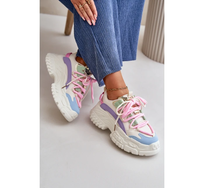 Dámské tenisky na masivní podrážce model 21667390 - Boto Dámské tenisky na masivní podrážce model 21667390 - Boto