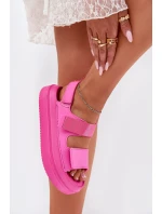 Dámské Sandály Na Platformě S Fuchsie model 21696247 - Boto