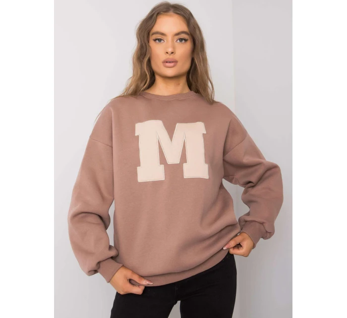 Bluza EM BL 617 model 19760076 jasny brązowy - FPrice Bluza EM BL 617 model 19760076 jasny brązowy - FPrice