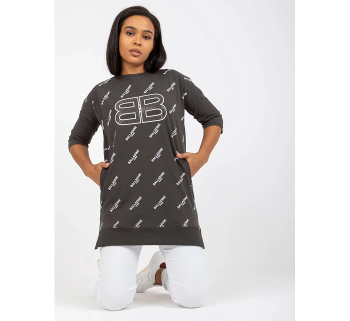 Blúzka RV BZ 7036.02P tmavá khaki Blúzka RV BZ 7036.02P tmavá khaki