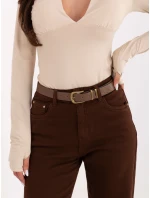 Spodnie jeans SP brązowy model 21776349 - FPrice Spodnie jeans SP brązowy model 21776349 - FPrice