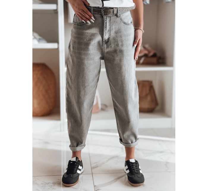 Dámské džínové kalhoty  šedá Dstreet model 21985597 - FashionStreet