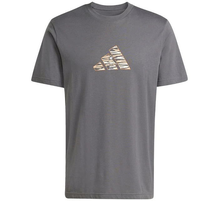 Pánske tričko adidas Camo Expolorer Graphic grey JZ7501 pánske