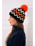 Dámská čepice Laila orange model 18751315 - K-Fashion Dámská čepice Laila orange model 18751315 - K-Fashion