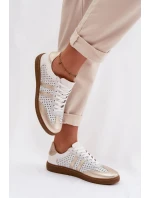 Kožené Síťované Dámské Tenisky model 21935196 - Zazoo