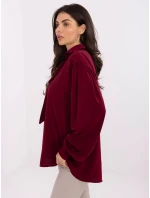 Bluzka IT BZ model 21766375 bordowy - FPrice Bluzka IT BZ model 21766375 bordowy - FPrice