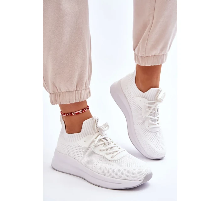 Dámské Cross Jeans Slip-on Sneakers LL2R4031C bílá Dámské Cross Jeans Slip-on Sneakers LL2R4031C bílá
