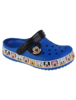 Detské žabky FL Mickey Mouse 207718-4JL modrá vzor - Crocs