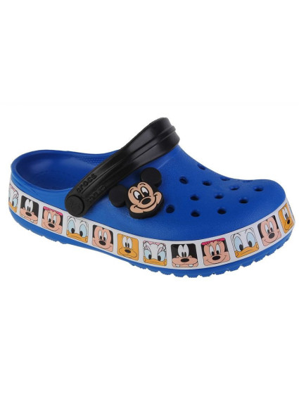 Detské žabky FL Mickey Mouse 207718-4JL modrá vzor - Crocs