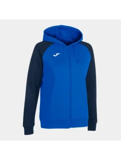 Mikina na zips W 901336.703 modrá - Joma