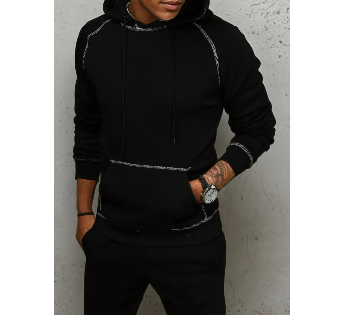 Pánská černá mikina Dstreet model 21967198 - FashionStreet Pánská černá mikina Dstreet model 21967198 - FashionStreet