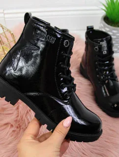 Dívčí boty black Jr  model 17423429 - Big Star