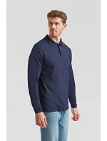 Premium Polo LSL Piqué polo s dlouhým rukávem model 22456839 deep navy - Fruit of the Loom