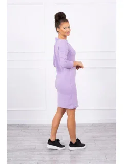 Klasické fialové šaty