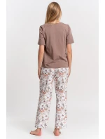 Dámské pyžamo model 21770365 béžové - Moraj