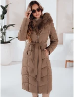 Kurtka zimowa damska długa pikowana z Dstreet model 21998239 - FashionStreet Kurtka zimowa damska długa pikowana z Dstreet model 21998239 - FashionStreet