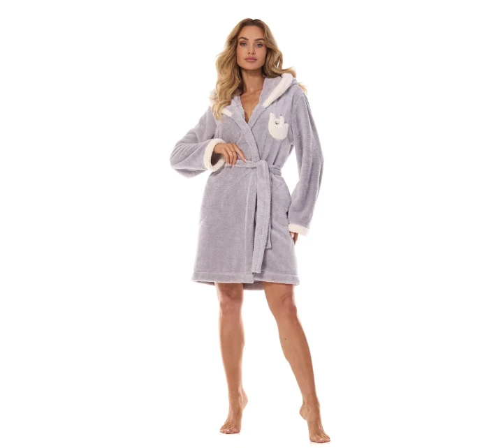 L&L 2411 Dámsky župan Lazy S-XL L&L 2411 Dámsky župan Lazy S-XL