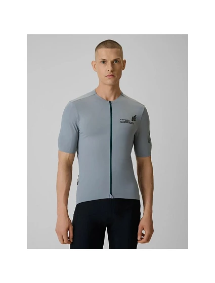 Pánsky cyklistický dres UPF50+ 4F 4FRSS26TFTSM2449-25S Pánsky cyklistický dres UPF50+ 4F 4FRSS26TFTSM2449-25S