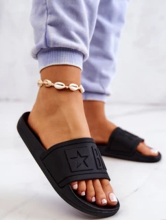 Klapki Damskie Big Star Czarne DD274A271