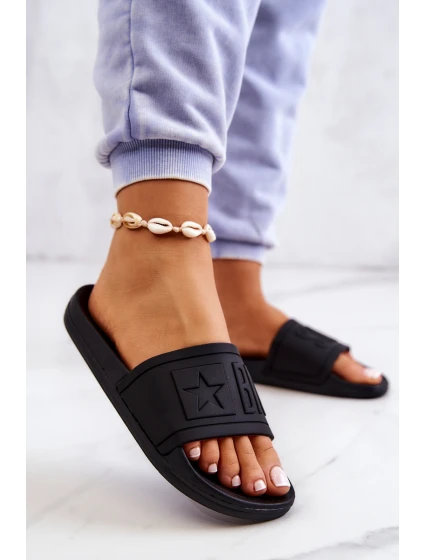 Dámské Nazouváky Big Star Černé model 21512124 - Big Star Shoes Dámské Nazouváky Big Star Černé model 21512124 - Big Star Shoes