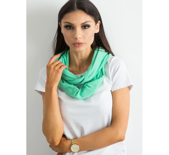 Dámsky tunelový šál AT KM 14560.31P svetlo zelená Dámsky tunelový šál AT KM 14560.31P svetlo zelená