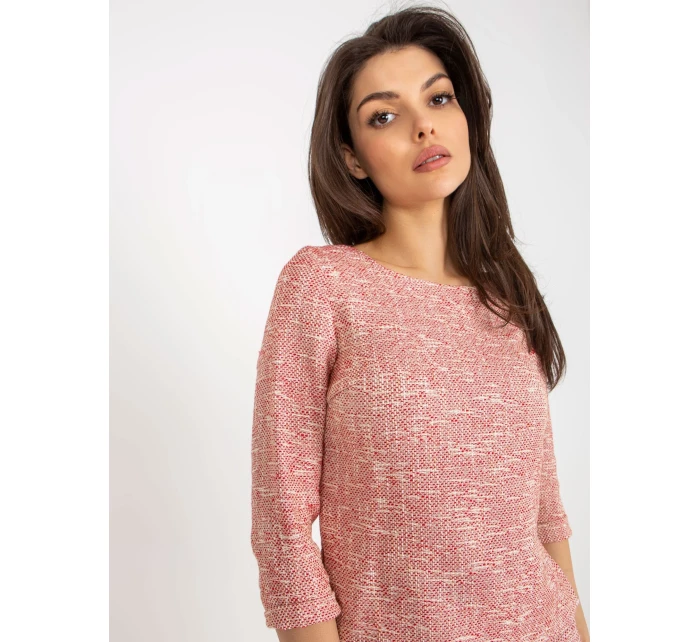 Blúzka LK BZ 506489.75 červená