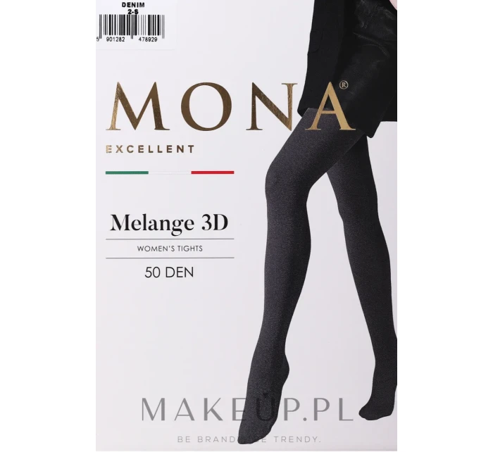 MONA MELANGE PANČUCHY 50 3D