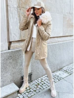 Dámska zimná bunda GARNET beige FashionStreet TY3946