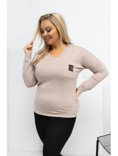 plus size blúzka model 223933 Relevantnosť