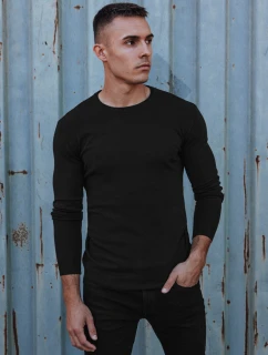 Pánsky klasický čierny sveter FashionStreet WX2226