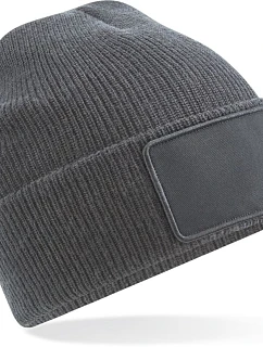 B 540 Pletená čepice Thinsulate™ Patch model 22433444 graphite grey - Beechfield