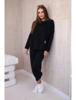 Súprava nových teplákov Punto Black Súprava nových teplákov Punto Black