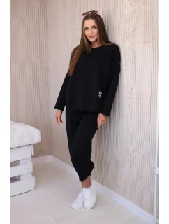 Súprava nových teplákov Punto Black