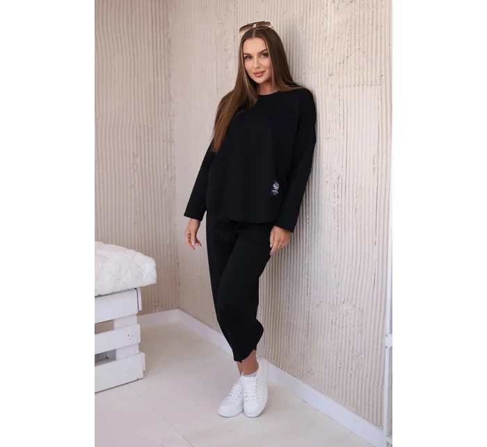 Súprava nových teplákov Punto Black Súprava nových teplákov Punto Black