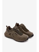 Buty Sportowe Trekkingowe Męskie Big Star OO174367 HI-POLY SYSTEM Khaki