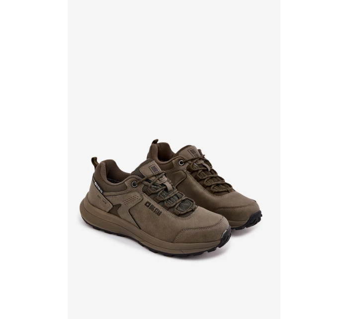 Buty Sportowe Trekkingowe Męskie Big Star OO174367 HI-POLY SYSTEM Khaki