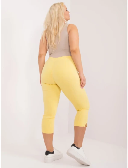 Spodnie AT SP model 19658514 jasny żółty - FPrice Spodnie AT SP model 19658514 jasny żółty - FPrice
