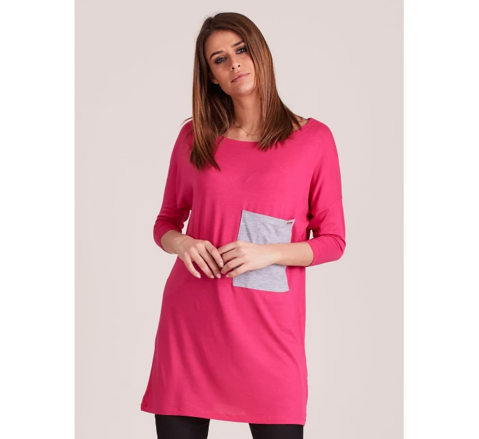 Tunika CZ TU 4305.08 tmavoružová