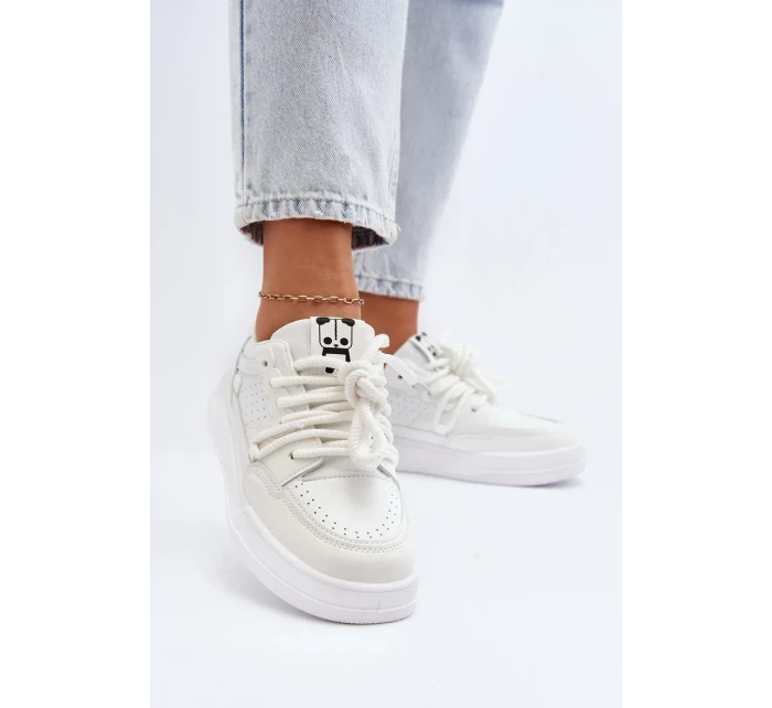 Dámské eko kožené tenisky bílé Avanalis Dámské eko kožené tenisky bílé Avanalis