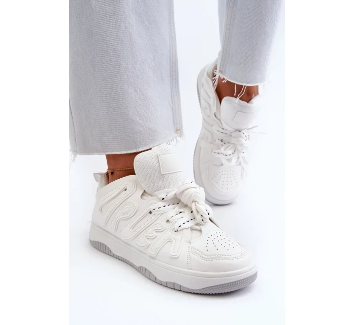 Dámske tenisky z ekokože biele Berilla Dámske tenisky z ekokože biele Berilla