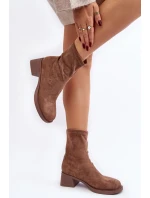 Topánky na podpätku model 189841 Krok vo veľkom štýle Topánky na podpätku model 189841 Krok vo veľkom štýle