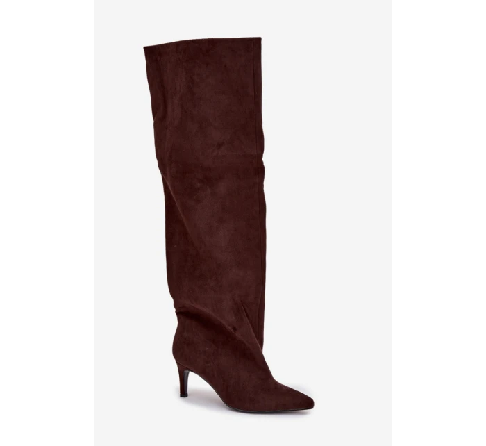 Topánky na podpätku model 216996 Krok vo veľkom štýle