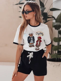 Dámske šortky NOT TOMORROW black FashionStreet SY0445