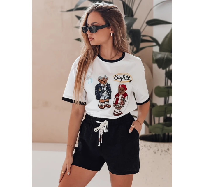 Dámske šortky NOT TOMORROW black FashionStreet SY0445