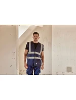 HVW 120 HiVis síťovaná bezpečnostní vesta model 22502255 red - Yoko