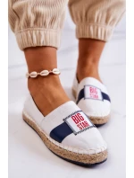 Dámské slipon espadrilky Big Star model 21580397 bílá a tmavě modrá - Big Star Shoes