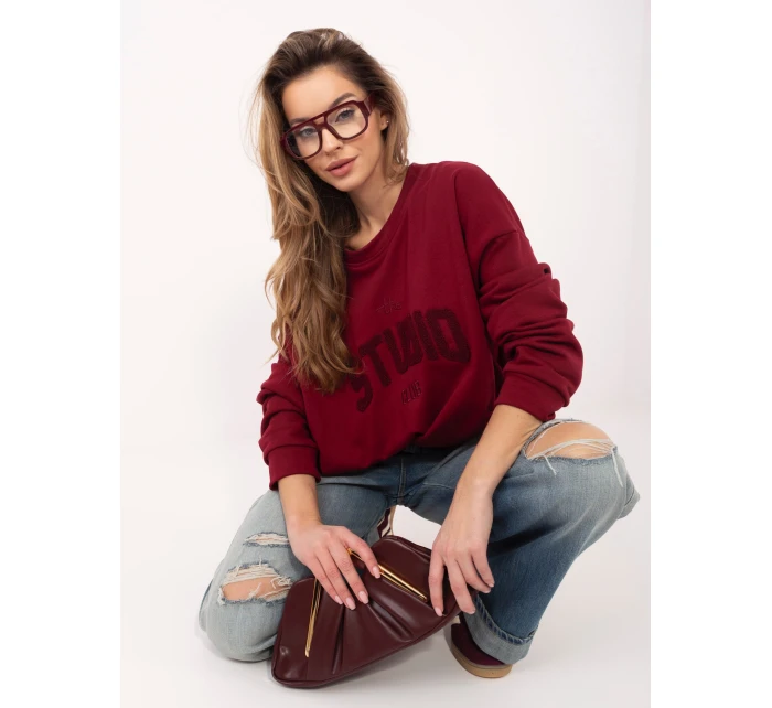 Mikina RV BL A1182.46 bordová