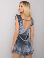 Pyžamo RV PI 7395.40 tmavo šedá