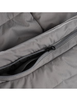 Pánska zimná bunda s membránou ptx ALPINE PRO LODER frost gray